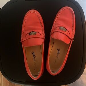 Free People Liv Loafers in Coral Fusion